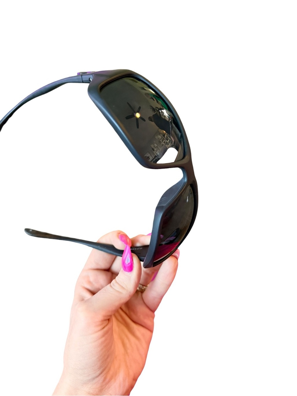 Costa Del Mar Fantail Polarized Sunglasses Matte Black Gray 580P New - Picture 5 of 14